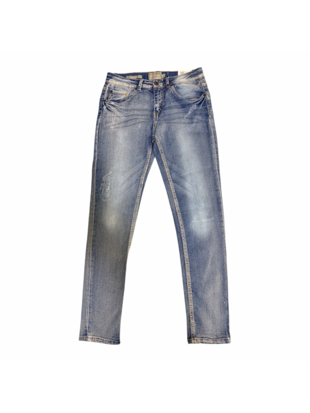 Lucky Brand Girls Zoe Skinny Jeans Size 16 Blue Denim Stretch NWT - b6